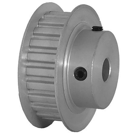 B B MANUFACTURING 24XL037-6FA4, Timing Pulley, Aluminum, Clear Anodized,  24XL037-6FA4